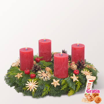 Adventskranz Scandinavian Dream (Ø 30 cm)