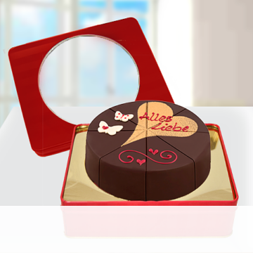 Dessert Sachertorte ?Alles Liebe?