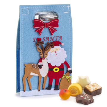 Filztasche ?I love Santa?