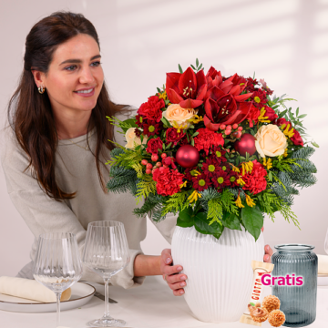Premiumstrauß Festliche Bescherung