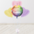 Heliumballon-Geschenk ?Happy Birthday? Rainbow Pastell Set